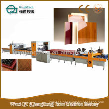 PUR hot melt glue Compact line for laminating PVC/HPL/PET on Base board/ furniture board